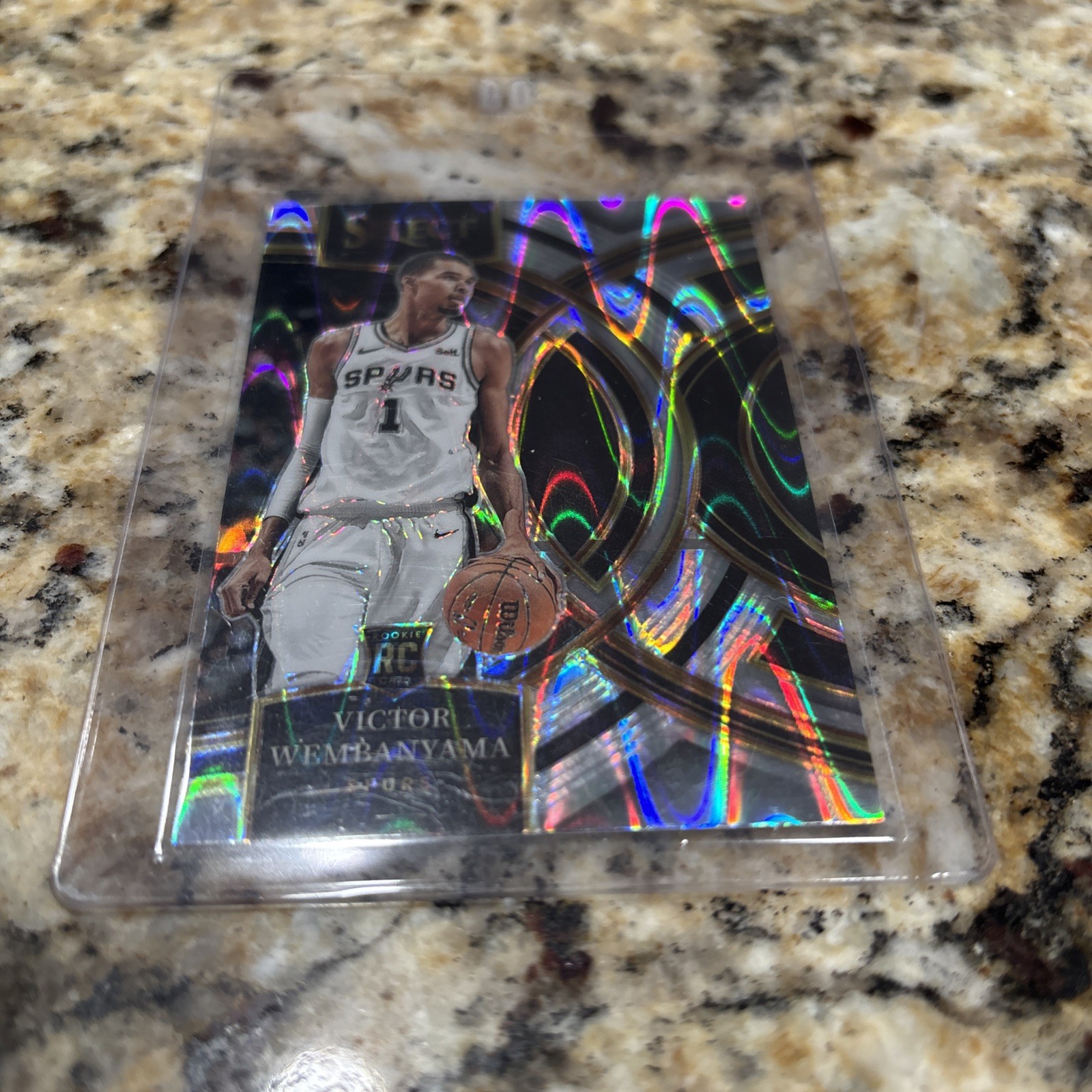 2023-24 Panini Select - Premier Level Victor Wembanyama #121 Tectonic Prizm (RC)