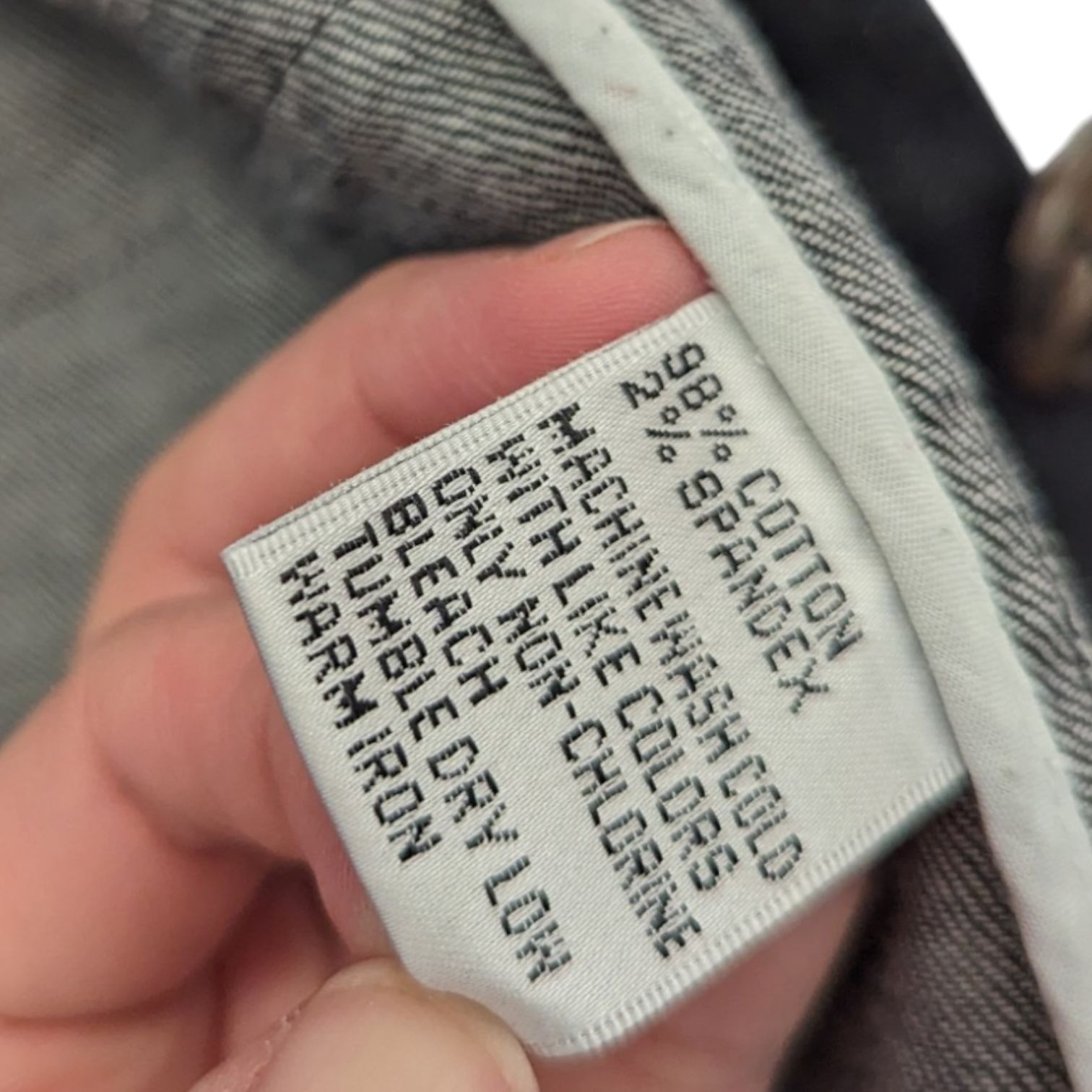 Talbots Button Front Pocket Jacket Stretch Denim … - image 6