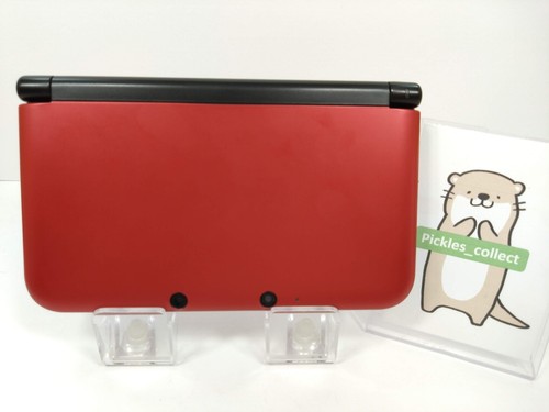 3DS XL LLRed x nero SPR-001 con scatola lingua giapponese testato Nintendo 0403C - Foto 11 di 21