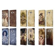 SELINA FENECH FANTASY LEATHER BOOK WALLET CASE FOR SAMSUNG PHONES 3