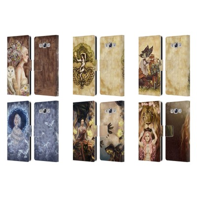 SELINA FENECH FANTASY LEATHER BOOK WALLET CASE FOR SAMSUNG PHONES 3