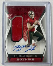 2021 Rookies & Stars Freshman Orientation Kyle Trask #FO-KT /75 (AU, MEM, RC)