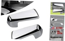 Chrome Chrome Mirror Covers for Chevy Silverado 1500 2500 - Pair