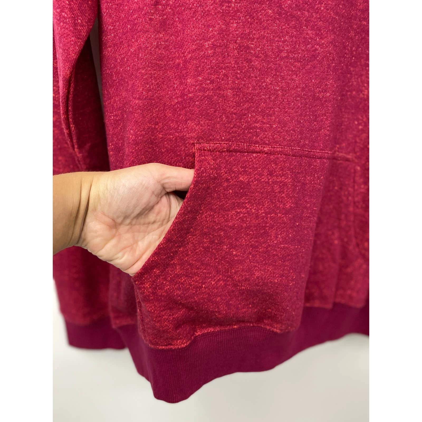 VETEMENTS Felpa con cappuccio Level Eight donna viola rosa arancione nuova grande con cappuccio