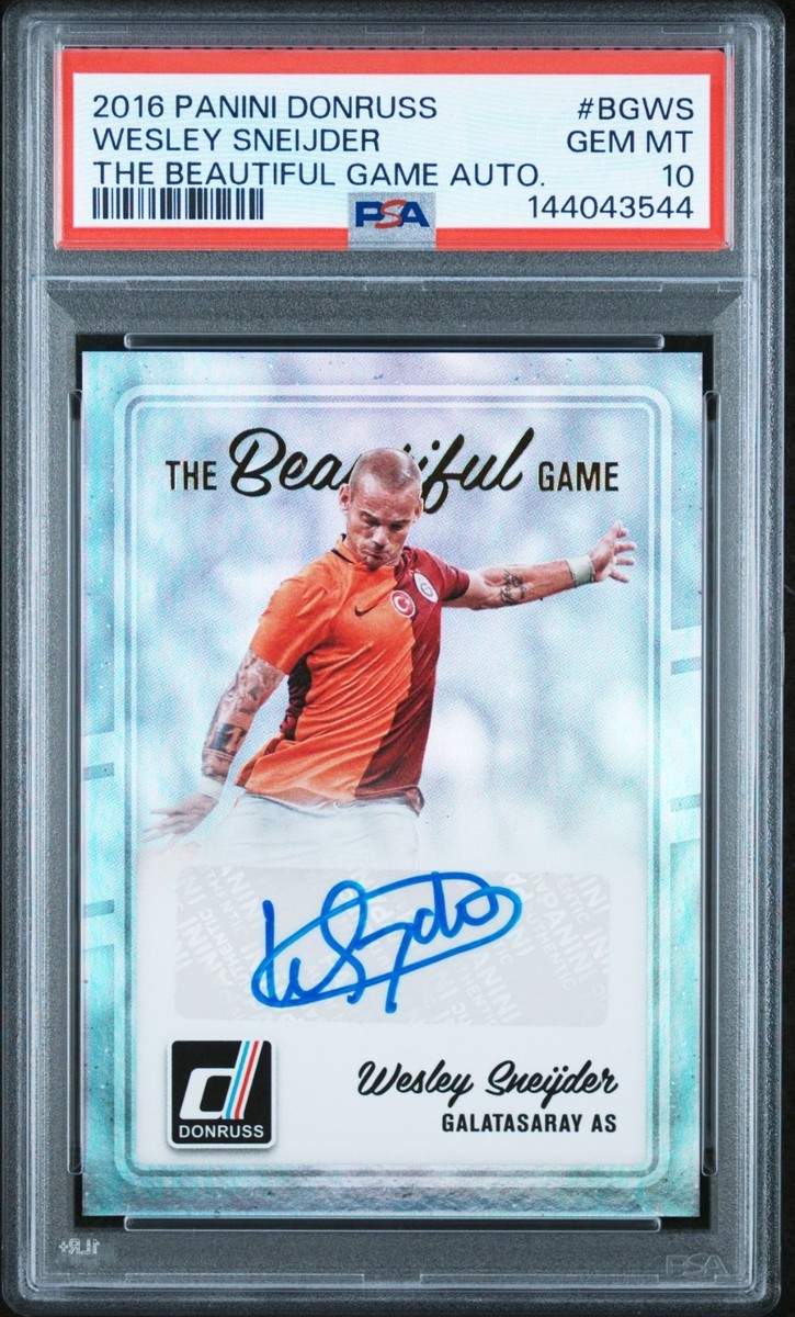 2016-17 Panini Donruss The Beautiful Game Signatures Wesley