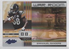2010 Panini Absolute Memorabilia War Room Spectrum 22/50 Emmanuel Sanders 0f8