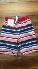 Hanna Andersson Size 110 5 Swim New With Tags Red White Blue Stripe
