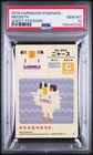 2018 CARDDASS POKEMON QUEST STICKERS MEOWTH PSA 10
