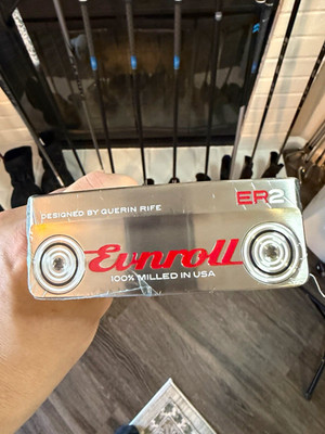 Left Hand Evnroll ER2 Blade Putter 34in w/ Headcover