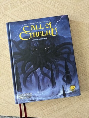 Call of Cthulhu RPG: The Keeper Rulebook, 7th Edition