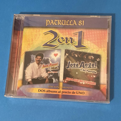 CD PATRULLA 81 2 EN 1 POR AMOR PARA QUE NO TE VAYAS POR AMOR ESA MUJER SERENATA