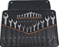 22-Pockets Wrench Tool Roll, 0.25-1.25" Wrench-Set Roll Holder Bag, Wrenches ...