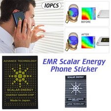 10 x Protection Sticker EMF Protection Sticker EMR Blocker Device Phone Sticker