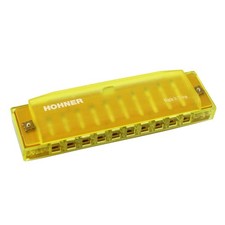 Hohner Translucent Plastic Harmonica for Beginners, Colorful, Used 66k