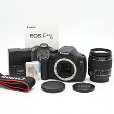 Canon EOS Kiss X4 18.0 MP SLR Camera 18-55mm lens 711 shutter counts US STOCK