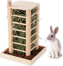 Balama Heuraufe Futternapf, 36x24x24cm - Für Kaninchen, Meerschweinchen, Hasen