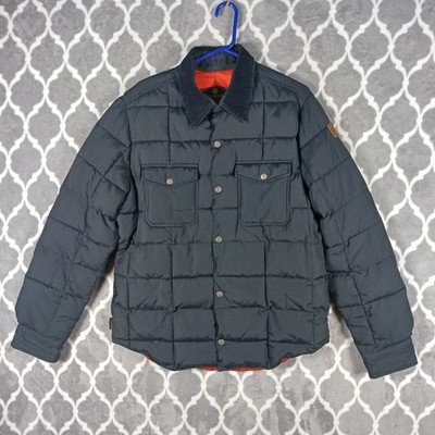 Element Puffer Jacket Men L Black Quilted Wolfeboro Waterproof Authentech
