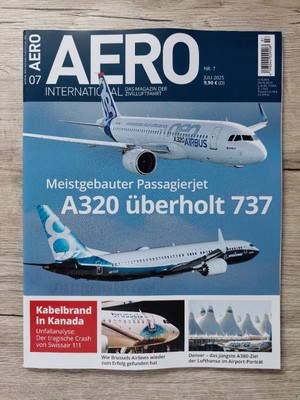 AERO International  Ausgabe 07/2025 -  NEUER VK- HEFTPREIS: 9,90   !!!!!!!!