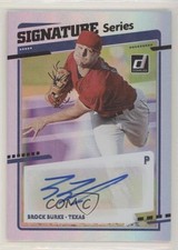 2020 Panini Donruss Signature Series Brock Burke #SS-BR Auto 0a2