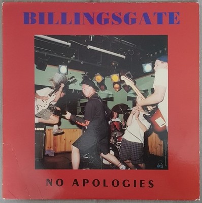 Billingsgate: No Apologies * red Vinyl LP Rock Hardcore Punk * Gratisversand