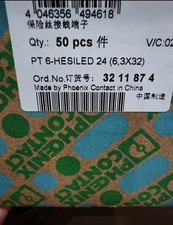 50PCS Phoenix Contact 3211874 fuse terminal b...