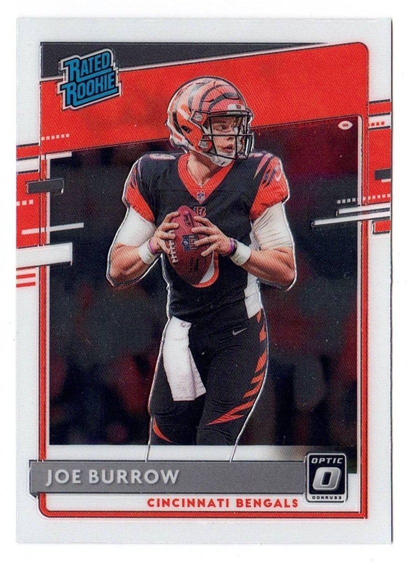 Joe Burrow 2020 Panini Donruss Optic Rated Rookie #151 (RC)