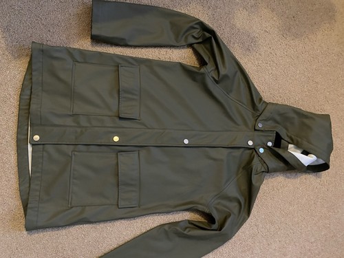 H&M Waterproof Mac Khaki Age 10 - Picture 3 of 5