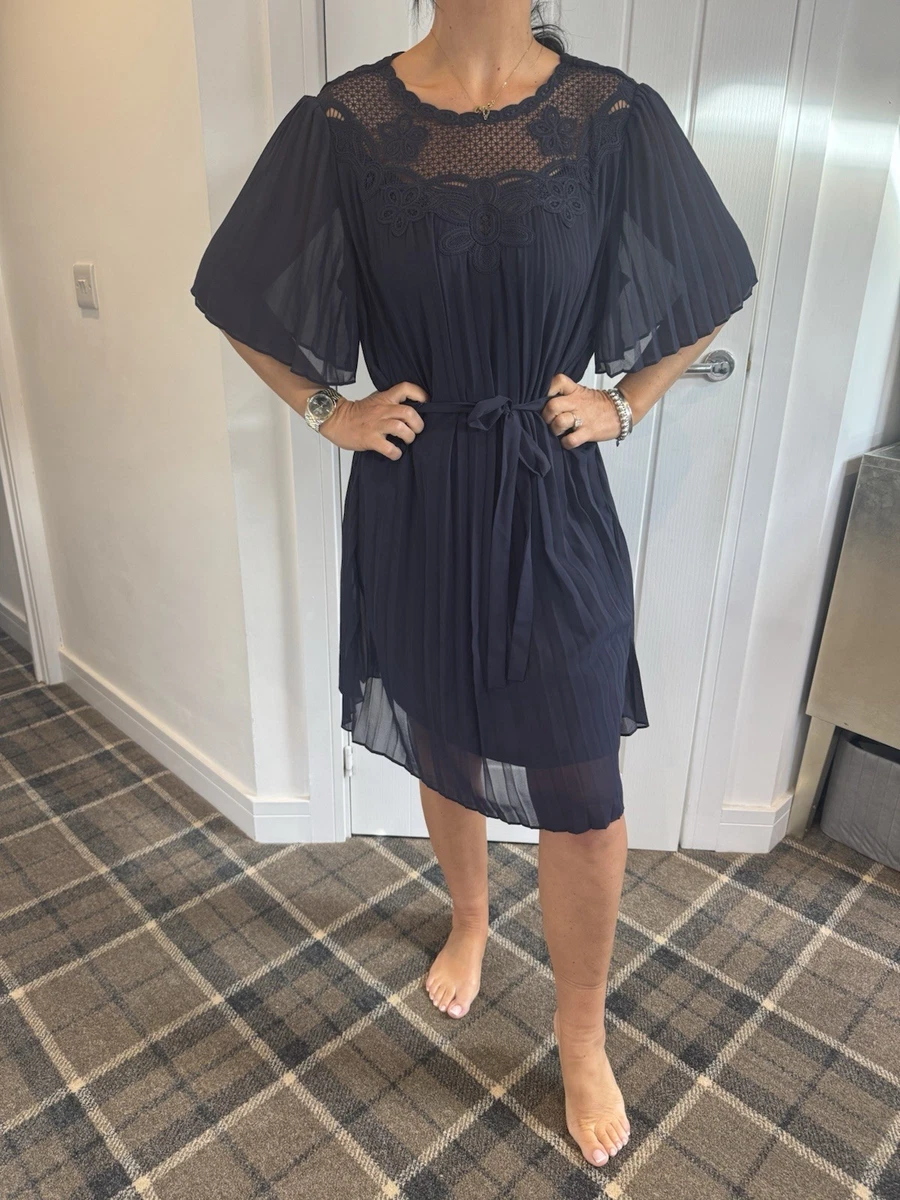 lipsy chiffon dress Lipsy Long Sleeve Floral Print Chiffon Dress In Green - 60% Off
