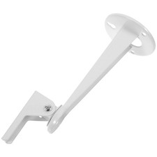 Multi-Use White Metal Projector Screen Wall Mount Bracket 360 Degree Rotation