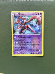 Deoxys 33/108 Pokemon Card XY Roaring Skies Rare Reverse Holo Foil TCG