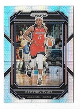 2023 PRIZM WNBA BASKETBALL #67 BRITTNEY SYKES HYPER PRIZM PARALLEL,MYSTICS
