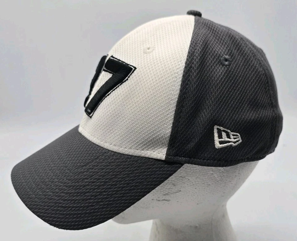 New Era 39Thirty PAUL MENARD #27 Gris Blanco Sombrero Ajustado M/L Richard Childress RCR Foto 2 de 4