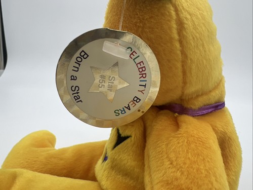 Vintage Celebrity Bear "Pokey Bear" Pokémon PIKACHU Born A Star 1999 Gotta Catch - Picture 10 of 10