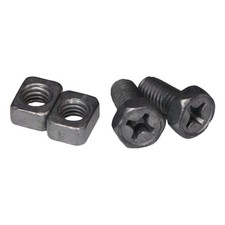 Produktbild - Ersatz Schrauben Klemmen M6 für Motorrad Rollerbatterie 2x Schrauben Muttern 6mm