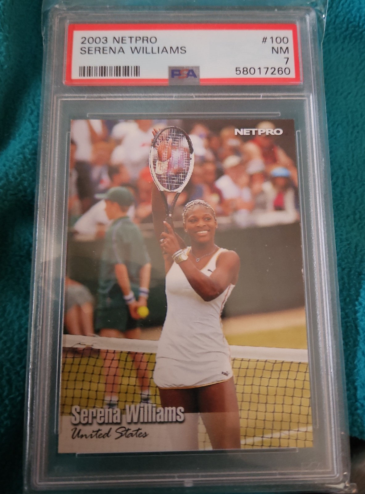 Serena Williams 2003 NetPro #100 Base SP Price Guide - Sports Card