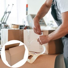  5 Pcs Packaging Boxes for Small Business Big Cartons Corrugated Paper Storage