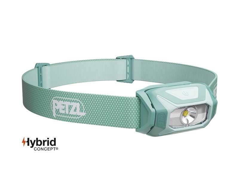 Lampe frontale Petzl Tikkina verte de 300 lumens pour camping et randonnée