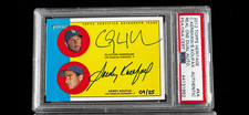 2012 Topps Heritage Kershaw/Koufax Real One Dual Autographed 9/25