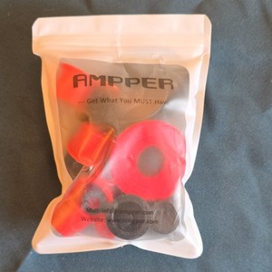 Ampper Top Post Battery Terminals Post Caps Set, 4 Sets, MPN X0046QRBGL