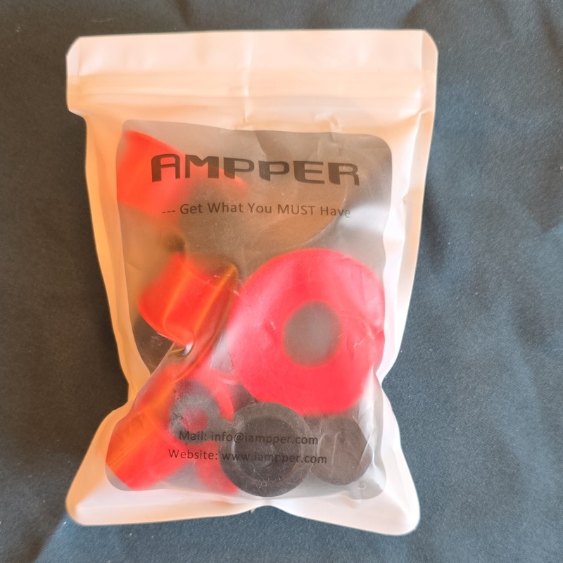 Ampper Top Post Battery Terminals Post Caps Set, 4 Sets, MPN X0046QRBGL