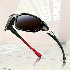 Trendy Sleek Non-Slip Versatile High-Quality 4 Pairs Polarized Sports Sunglasses
