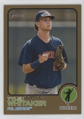 2022 Topps Heritage Minor League Edition Gold Border 5/18 Tyler Whitaker 0x1j