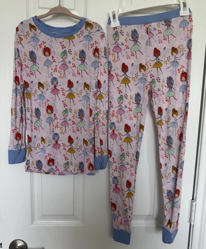 Little Sleepies Prima Ballerina PLAY condition Size 7/8 SEE FLAWS IN PICTURES