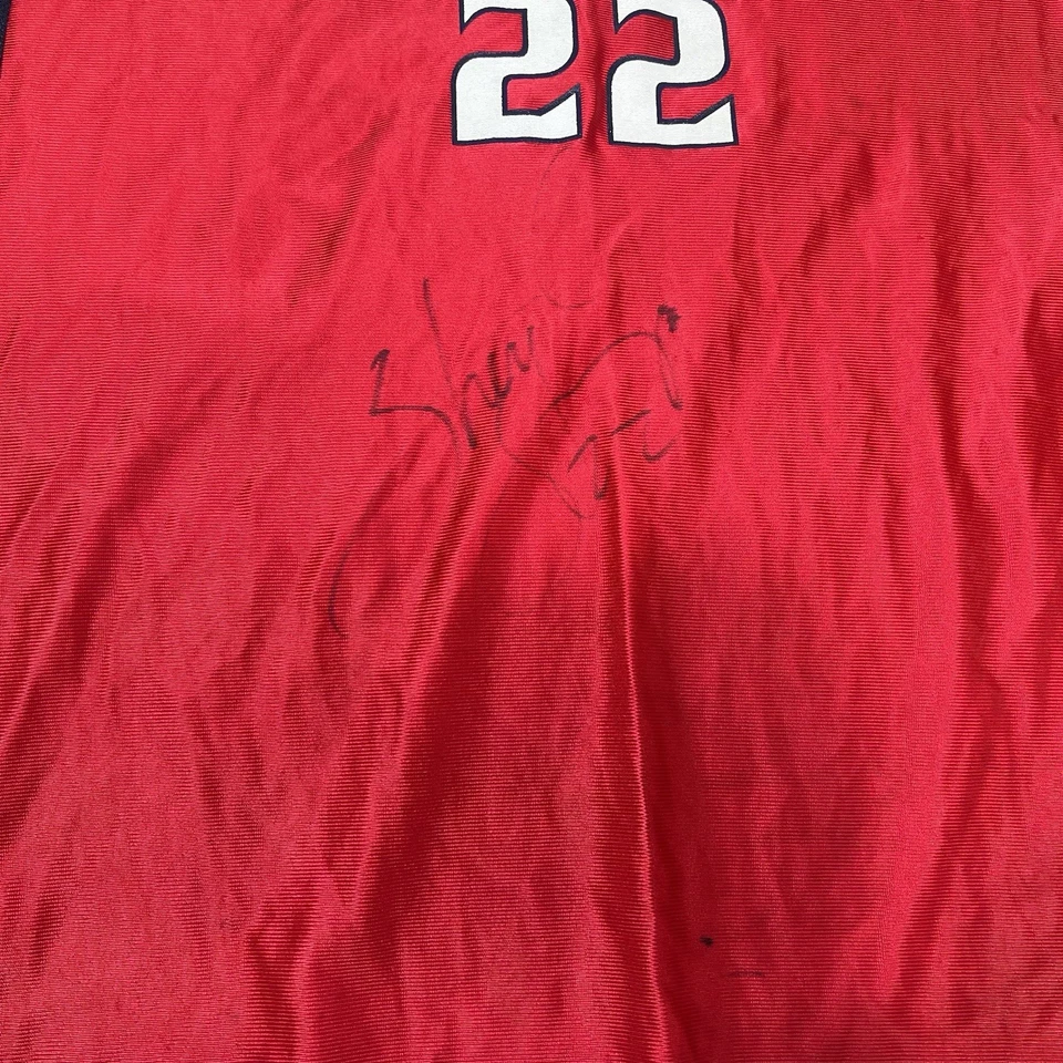 Sheryl Swoopes Champion Houston Comets Jersey Women’s Large WNBA Autographed - Image 3 of 4