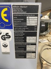 Altendorf F45 Sliding Table Saw