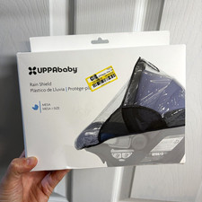 UPPAbaby Rain Shield Rain Cover for Mesa  Mesa i-Size Car Seat, Clear/Black
