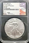 2021 Silver Eagle MS70 Type 1 Mercanti Signed NGC Perfect Coin