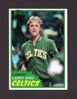 1981-82 TOPPS BASKETBALL #4 LARRY BIRD  BEAUTIFUL CONDITION   29001