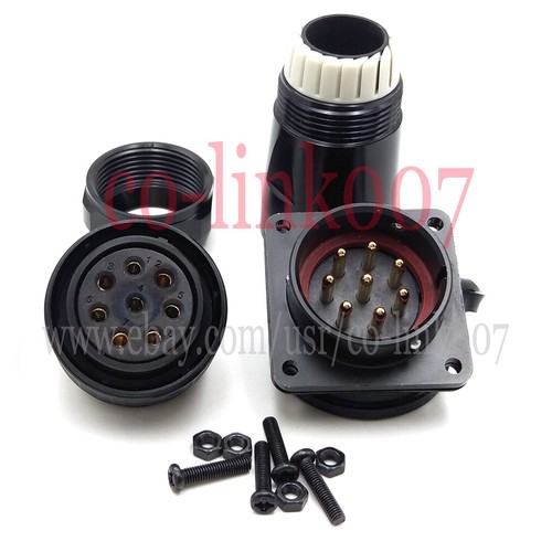 WEIPU SA28 25A 8Pin IP67 Waterproof Connector,Industrial Power Connector - Picture 4 of 7