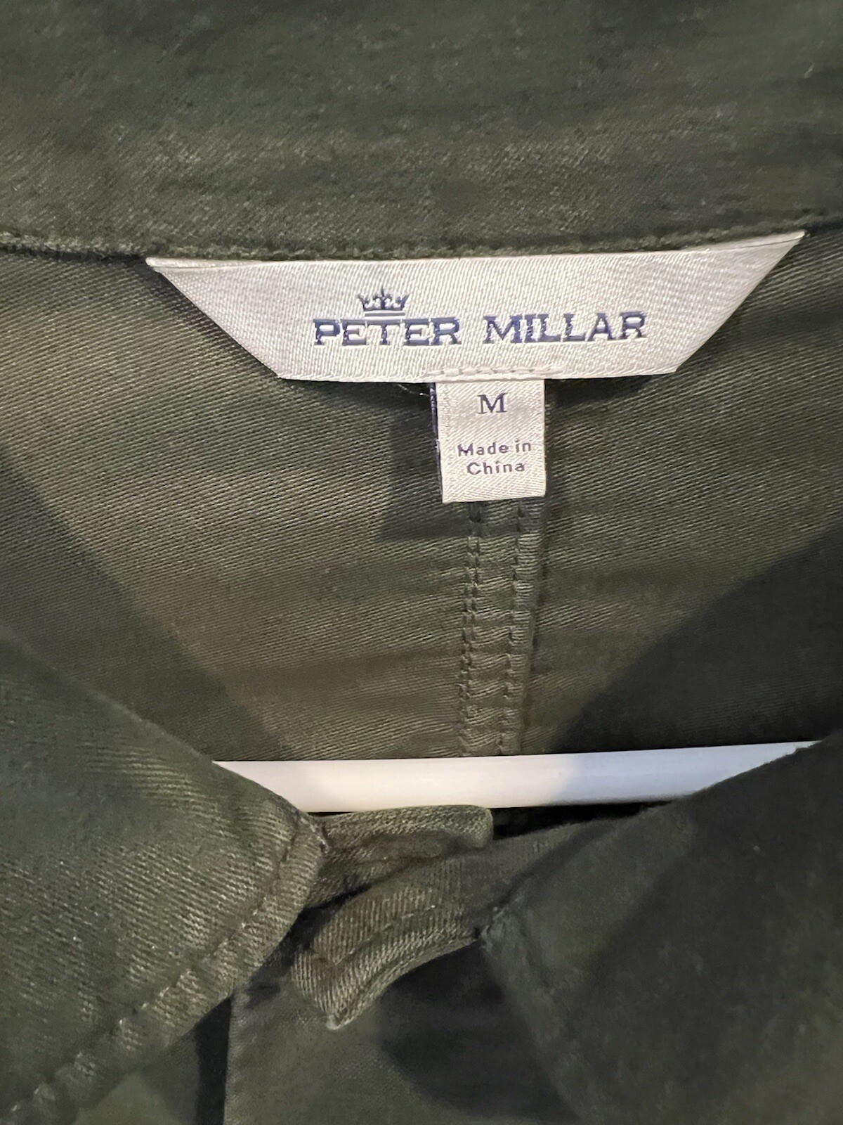 Peter Millar Moleskin Chore Coat Cotton Jacket Medium MSRP 198